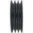 3 Groove Cast Iron Split Taper Sheave, A, B or 5V Belt, 7.43" OD