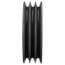 3 Groove Cast Iron Split Taper Sheave, A, B or 5V Belt, 8.28" OD