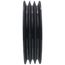 3 Groove Cast Iron Split Taper Sheave, A, B or 5V Belt, 9.68" OD