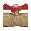 1" Gas Ball Valve w/ Tee Handle