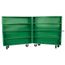 16 Gauge Steel Bi-fold Cabinet, Green