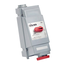 100A 277/480V 3PY, IEC 309-1 & 309-2, 4P, 5W, Interlock Pin & Sleeve Receptacle, IP67 (Red)