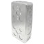 8-5/8" L x 4-1/2" W x 1-5/8" D 3-Gang Steel Box w/ 1/2" and 3/4" Knockouts