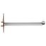 1/2" Bimetal Disc Board Mount Limit Control, Opens At 155 Degrees F, Closes At 125 Degrees F