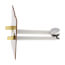 1/2" Bimetal Disc Board Mount Limit Control, Opens At 140 Degrees F, Closes At 110 Degrees F
