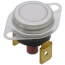 1/2" SPST Manual Reset Flame Rollout Switch, 1/4" QC, 130°F Cut-Out