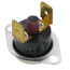 1/2" SPST Manual Reset Flame Rollout Switch, 1/4" QC, 230°F Cut-Out