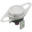 1/2" SPST Manual Reset Flame Rollout Switch, 1/4" QC, 300°F Cut-Out
