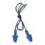 25dB, Foam, Flanged, Push-In Stem, Corded, Metal Detectable, UltraFit Earplugs (Pack of 100)