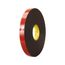1/2" x 36 yd, Black, VHB Tape 5952, 45 mil