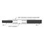 0.82" ID Before Shrinking, 0.4" ID After Shrinking, 8" OAL Heat-Shrink & Cold-Shrink Sleeve