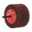 3" dia, 1-3/4" Face Width, 80 Grit, Alum. Oxide Coated, Med, 7,500 Max RPM, Mounted Flap Wheel