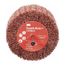 3" dia, 1-3/4" Face, Non-Woven Coarse Grade, 8,500 Max RPM, Mounted Flap Wheel