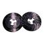 Disc Pad Face Plate Ribbed 80515, 7" Hard Black
