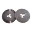 Disc Pad Face Plate Ribbed 80516, 7" Medium Gray