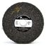 8" x 1" x 3", Scotch-Brite Multi-Finishing Convolute Wheel, MU-WL, 2S Coarse