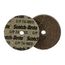 6" x 1" x 1", Scotch-Brite Cut and Polish Unitized Wheel, CP-UW, 7A Medium