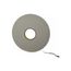1/2" Wide 1/16" Thick Rubber Adhesive White Double-Sided Polyethylene Foam Tape, 7000123593