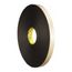3/4" x 72 yd, Black, Double Coated Polyethylene Foam Tape 4492B, 31 mil
