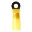 Partially Insulated, 12 to 10 AWG, Crimp Connection Circular Ring Terminal (Pack of 25), 7000133377