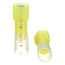 Male, Nylon Heat Shrink, 12-10 AWG, 1/4" Tab Width Wire Disconnect, Yellow (Pack of 25)