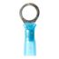 Partially Insulated, 16 to 14 AWG, Crimp Connection Circular Ring Terminal (Pack of 25), 7000133390