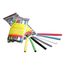 1" ID Before Shrinking, 1/2" ID After Shrinking, 48" OAL Heat-Shrink & Cold-Shrink Sleeve (Pack of 5), 7000133521