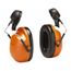 PELTOR Hi-Viz Earmuffs H31P3E, Hard Hat Attached