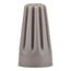Fire-Resistant, 3 AWG Standard Twist-On Wire Connector, Gray (Pack of 1000)