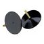 Adhesive & PSA 1/4" Shank, 10,000 Max RPM, Disc Backing Pad