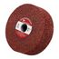 6" x 2" x 1", Scotch-Brite Metal Finishing Convolute Wheel, MF-WL, 6A Medium