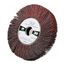 6 x 1" 80 Grit Ceramic Unmounted Flap Wheel Coated, Med Grade, 1" Center Hole, 6,100 Max RPM