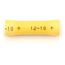 Fully Insulated Vinyl, Crimp-On Connection Butt Splice Terminal (Pack of 100), 7010319497