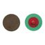 2", Red, Roloc Flexible Diamond Disc 6234J, M74, TR, Die R200P