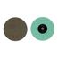 3", Black, Roloc Flexible Diamond Disc 6234J, M125, TR, Die R300V