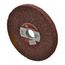 6" x 1/2" x 1", Scotch-Brite Metal Finishing Convolute Wheel, MF-WL, 5A Medium