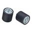 3" x 3" x 1/2", Rubber Cushion Polishing Wheel 45123