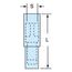 16 to 14 AWG Crimp Bullet Connector (Pack of 100)