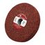 Density 5, Alum. Oxide Med Grade, Convolute Wheel, 6,000 RPM, Deburring Wheel