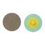 2", Yellow, Roloc Flexible Diamond Disc 6234J, M40, TR, Die R200P