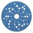 5", Hookit Blue Abrasive Disc 321U, 36168, 600, Multi-hole (Pack of 50)