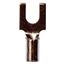 Non-Insulated, #6 Stud, Crimp Block Fork Terminal (Pack of 1000)