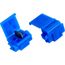 18 to 16 AWG Blue IDC Tap Quick Splice Connector (Pack of 25), 7100167045