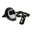 4.2" Window Width x 2.8" Window Height, Fixed Front, Welding Helmet (Black)