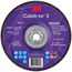 6" Dia Precision Shaped Ceramic Depressed-Center Wheels 1/4" Thick 36 Grit, 7100312966
