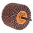 3" dia, 2" Face Width, 60 Grit, Alum. Oxide 1/4" Shank dia, NW & Coated, Med Grade (Pack of 5