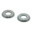 1" Dia Max, Compatible with 1/2" Hole Deburring Wheel Compatible with 1" Diam x 1/2" Hole Deburring Wheels, Deburring Wheel Flange, 09152