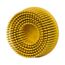 2" 80 Grit Ceramic Tapered Disc Brush Medium Grade, Type R Quick Change Connector, 5/8" Trim Length, 7000000743