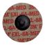 3" Non-Woven Aluminum Oxide Quick-Change Disc Roloc TR, Tan, 7000028469