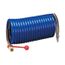 100' High Pressure Coiled SAR Supply Hose 3/8" Inside Diameter, Compatible with High Pressure Compressed Air System, 7000031123